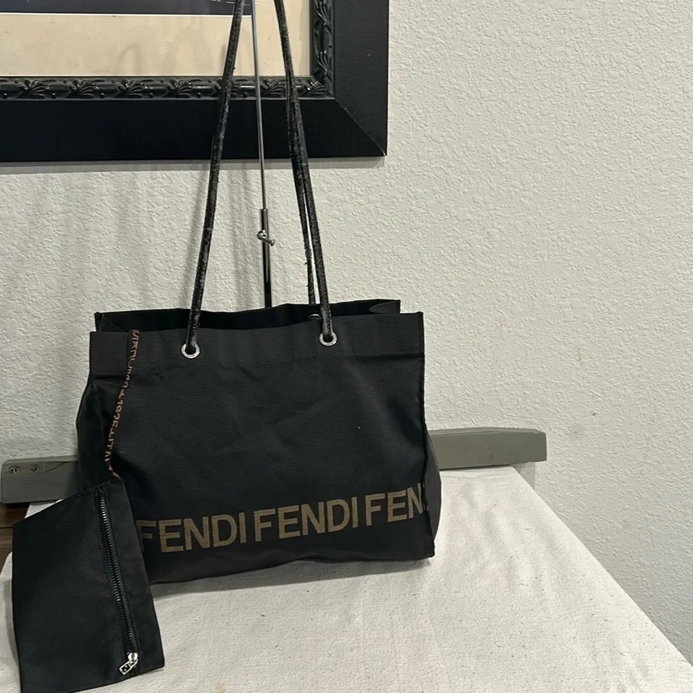 FENDI Nylon tote Handbag